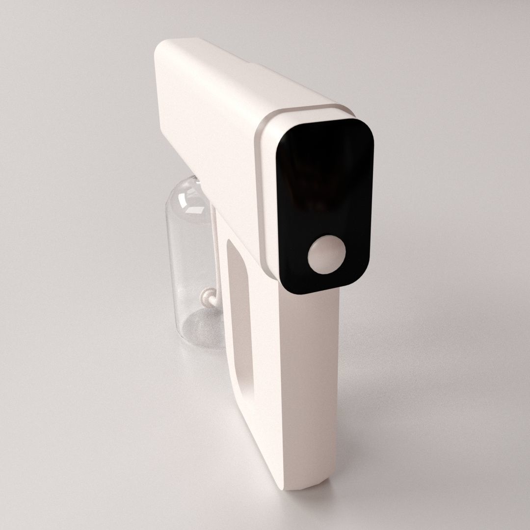 Nano Spray Gun 3D model_1