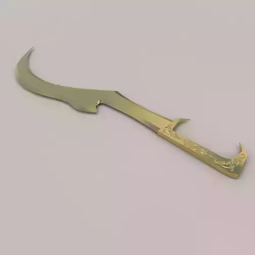 Ancient Greek Sickle Sword 3D print model