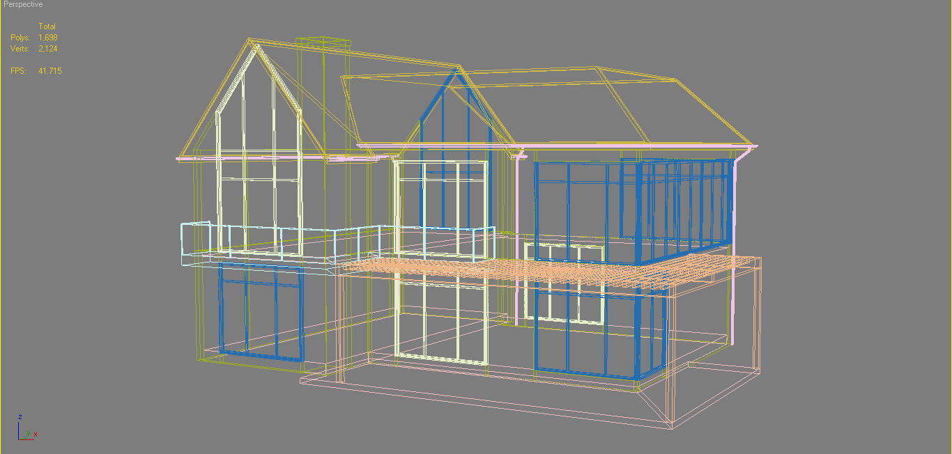 House 2 modern 3D model_15