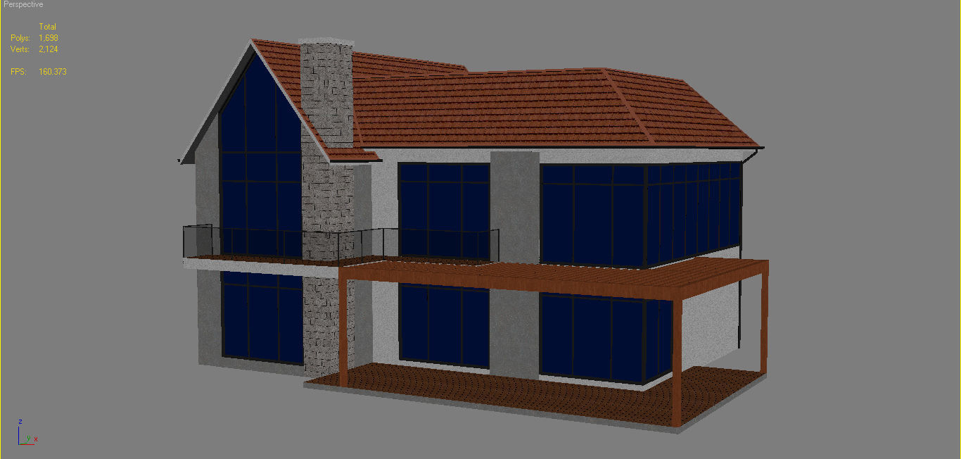 House 2 modern 3D model_17