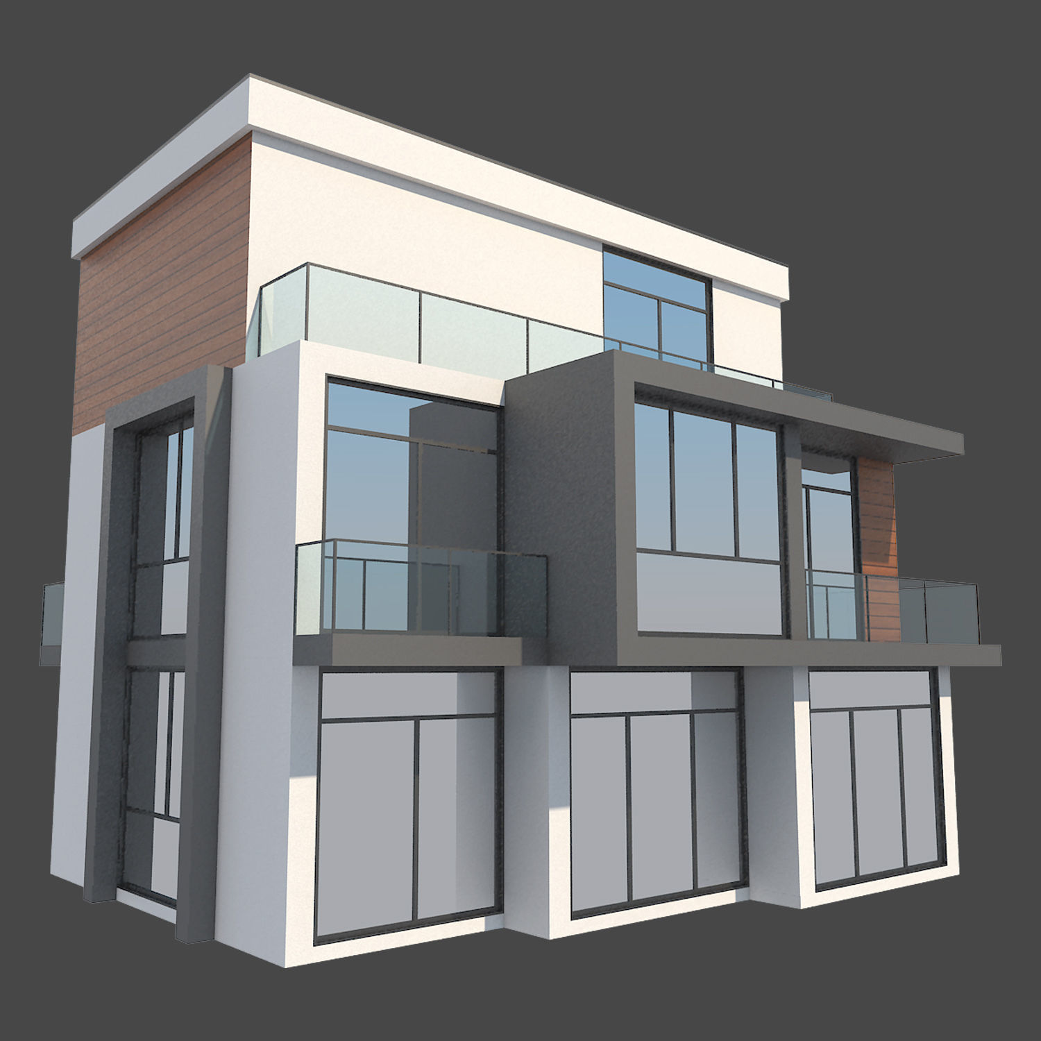 House 3 3D model_2