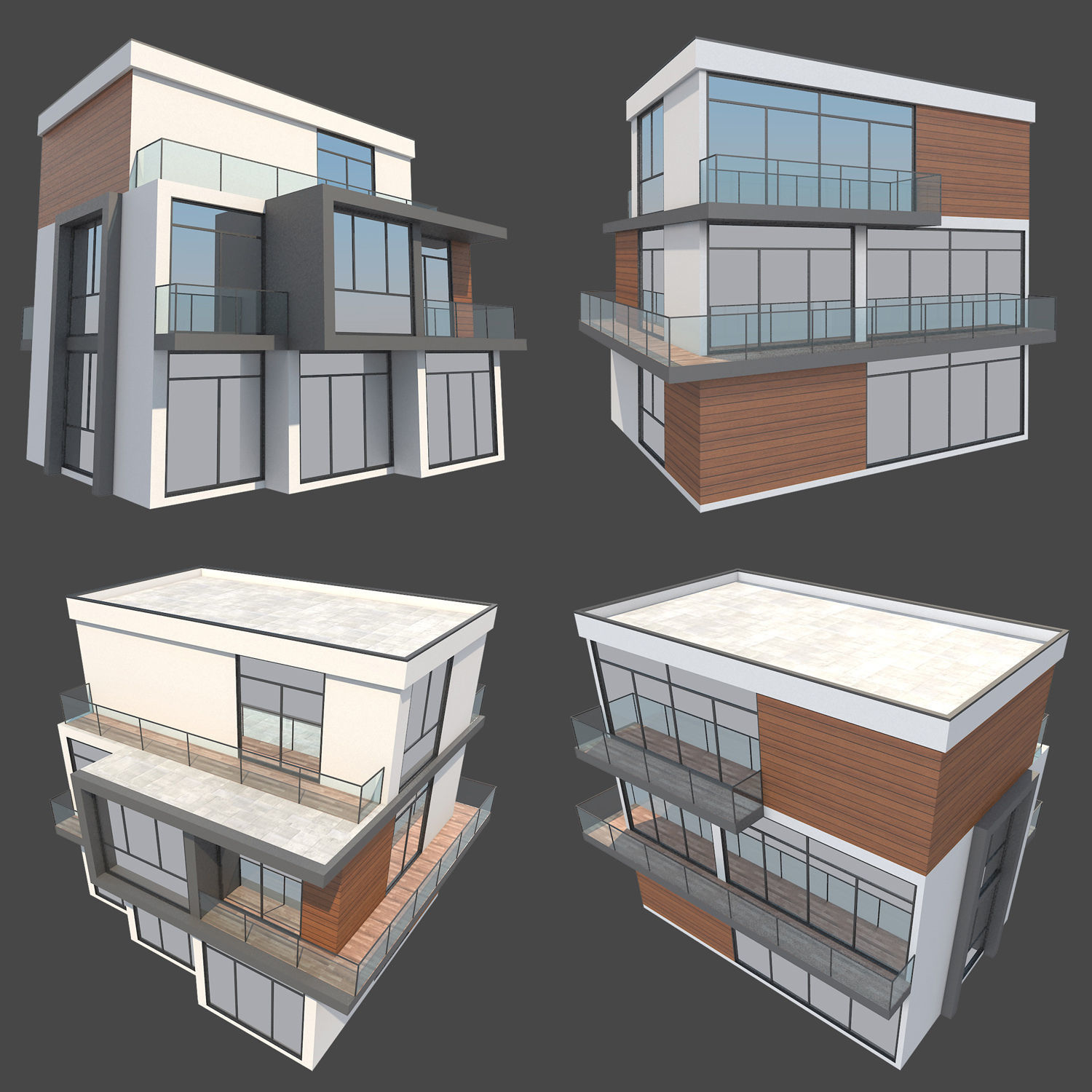 House 3 3D model_3