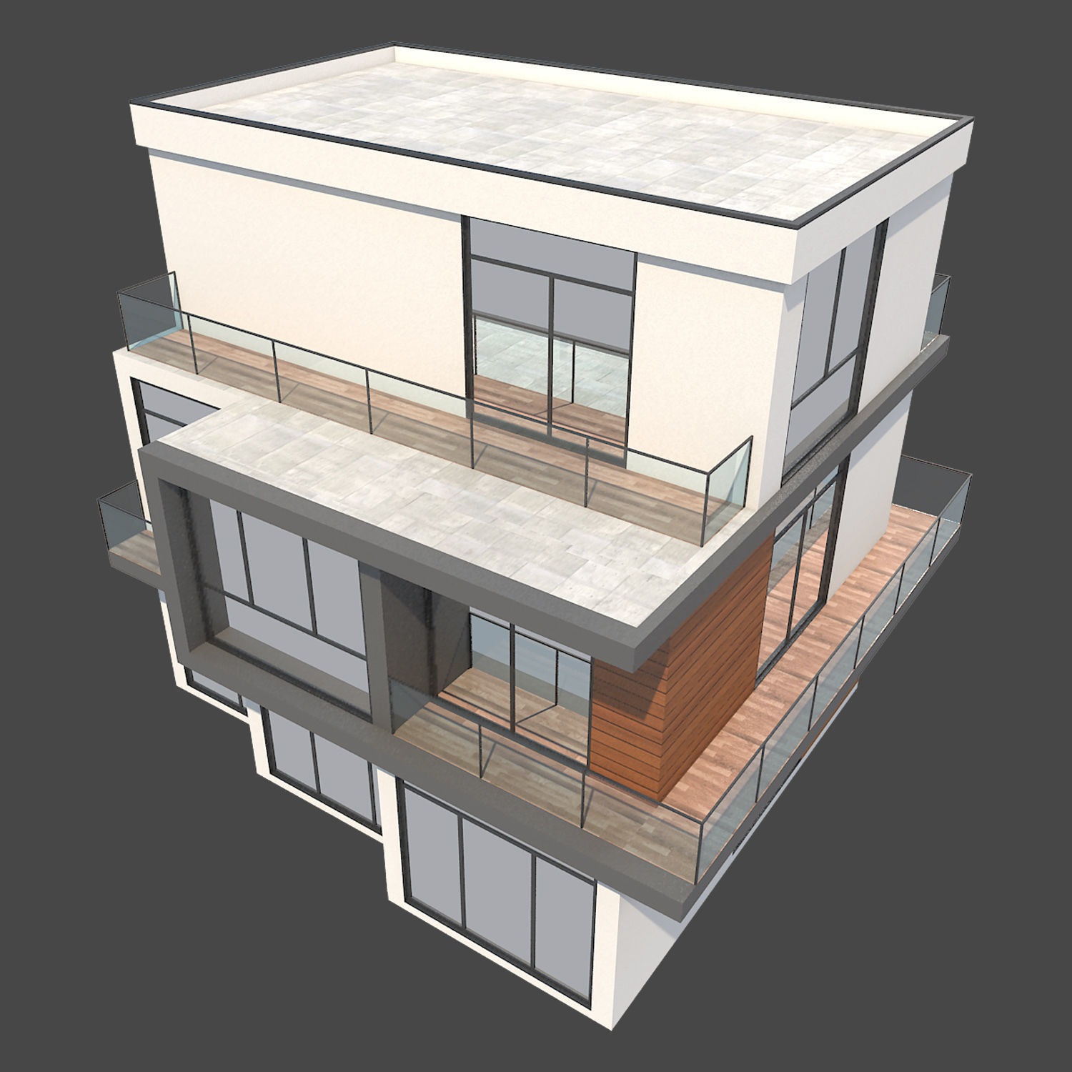 House 3 3D model_4