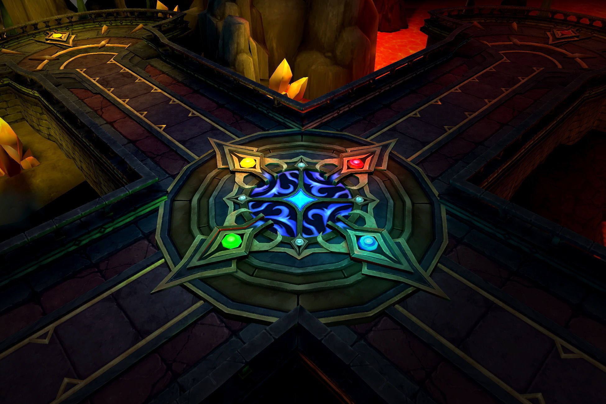 Fantasy Chess RPG Environment - Dungeon of Elements Low-poly 3D model_8