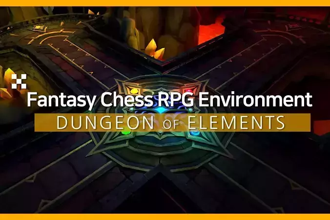 Fantasy Chess RPG Environment - Dungeon of Elements