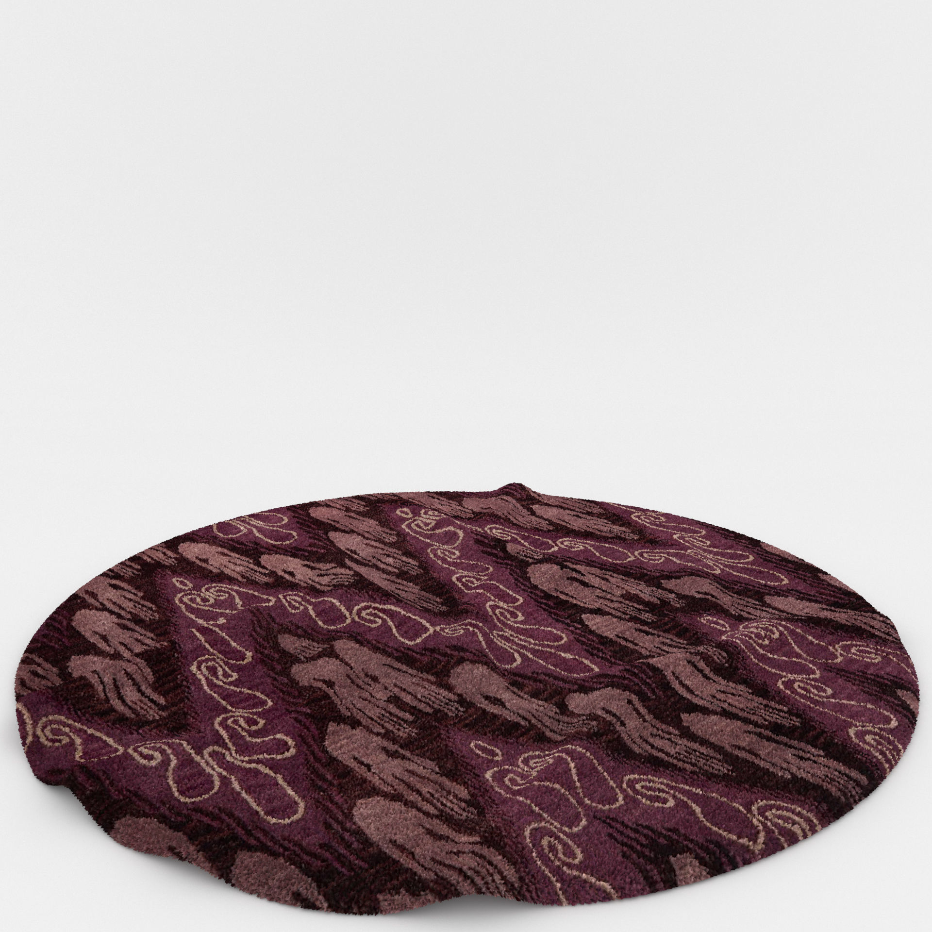 Rugs No 586 Low-poly 3D model_5