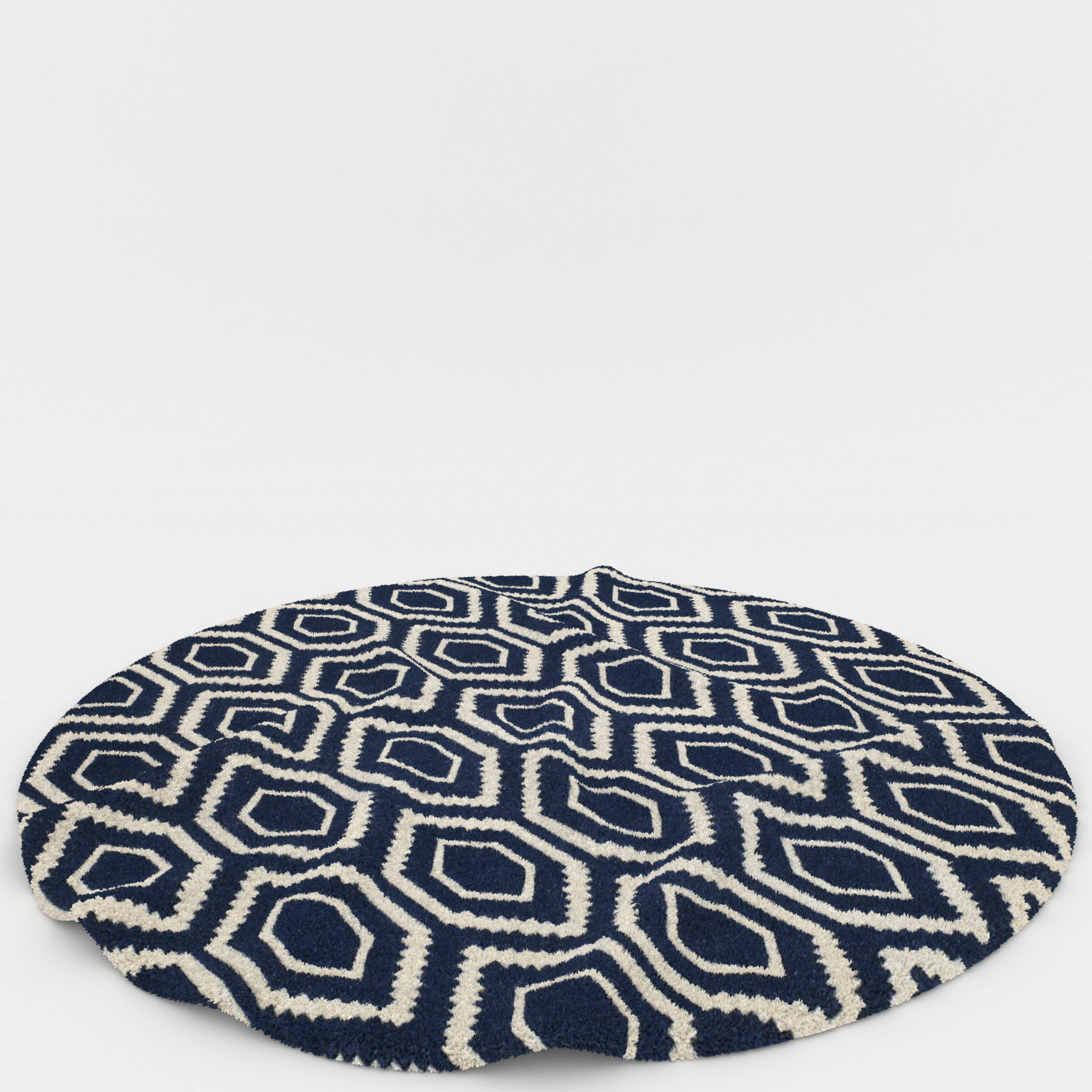 Rugs No 586 Low-poly 3D model_7