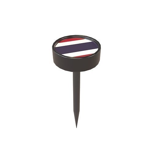 Country Pin Thailand v1 001 Low-poly 3D model