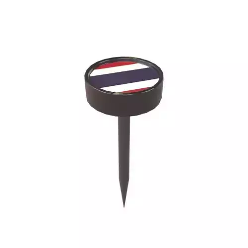 Country Pin Thailand v1 001 Low-poly 3D model