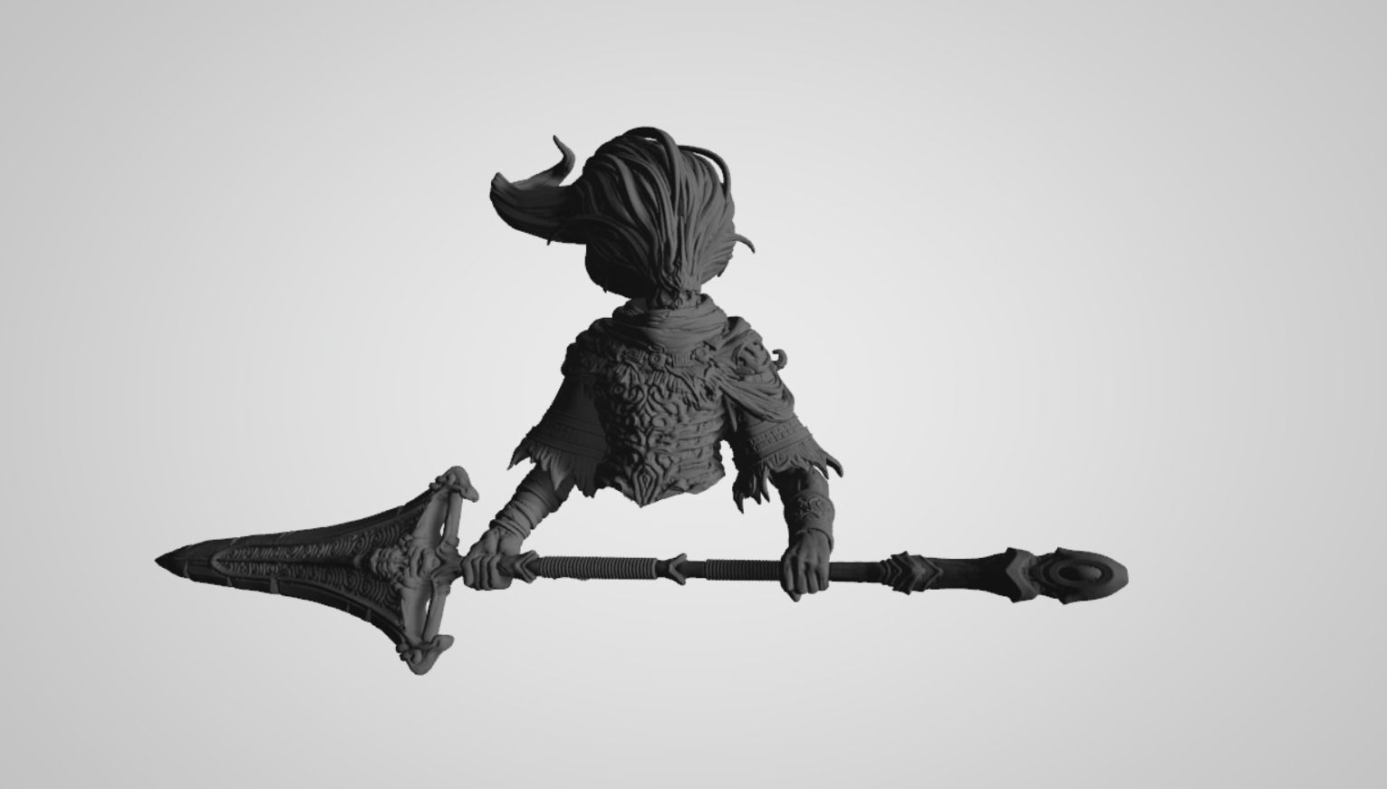 Nameless King - King of the Storm 3D Print Model 3D print model_7