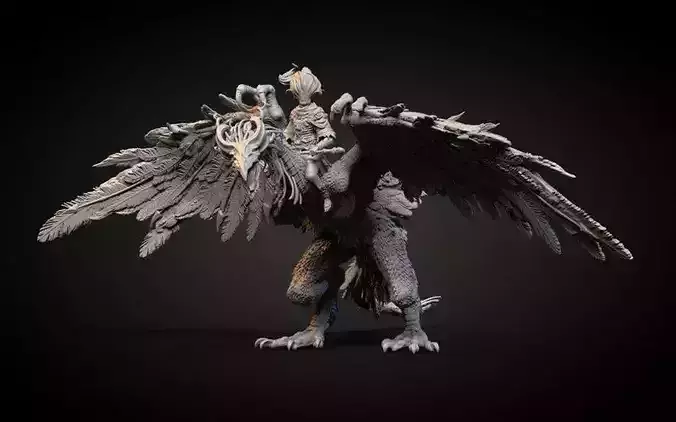 Nameless King - King of the Storm 3D Print Model 3D print model