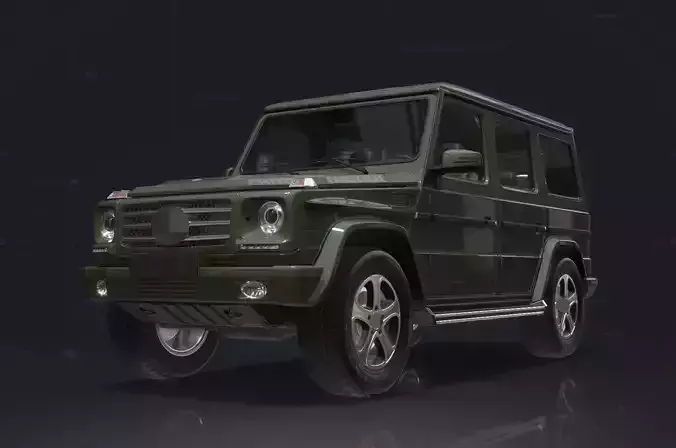Mercedes Benz SUV off-road vehicle