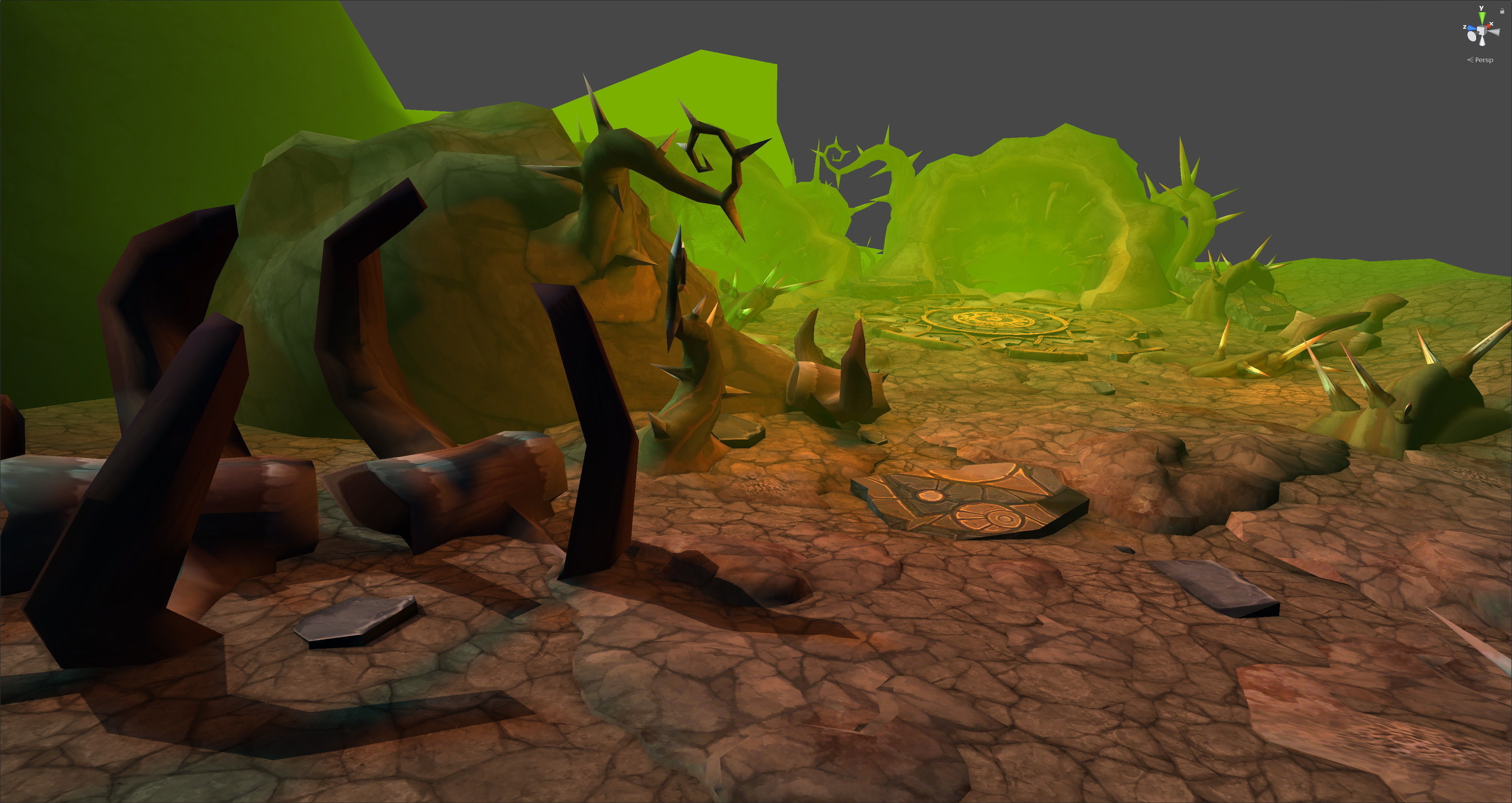 Fantasy Chess RPG Environment - Dungeon3 Low-poly 3D model_5