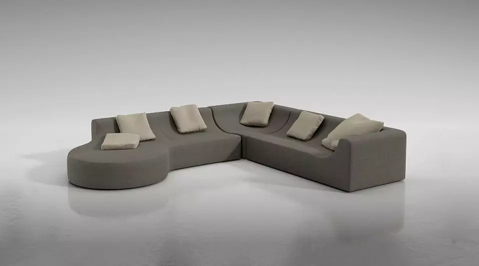 Sofa Full Cotton Sofa Set 3D model_0