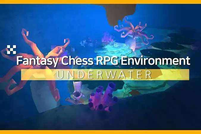 Fantasy Chess RPG Environment - Underwater