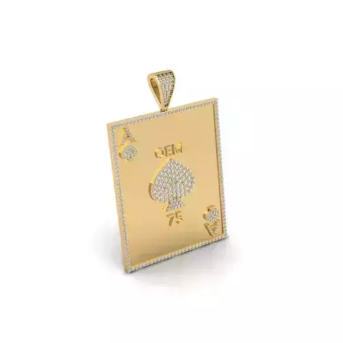 Kate A Pendent 3d Model and Render Detail