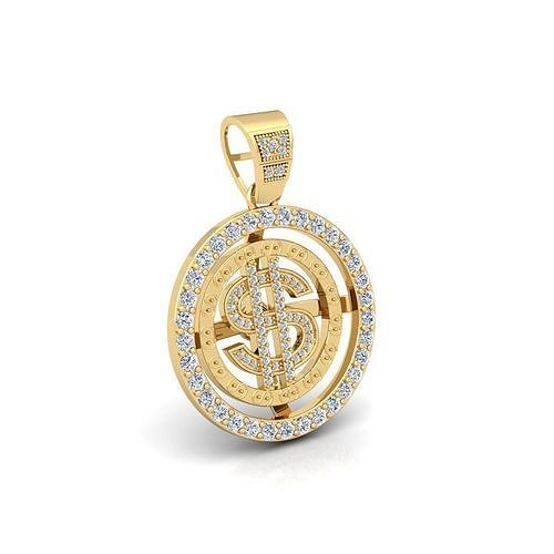 Doller Hallow Pendent 3d Model Render Detail 3D print model
