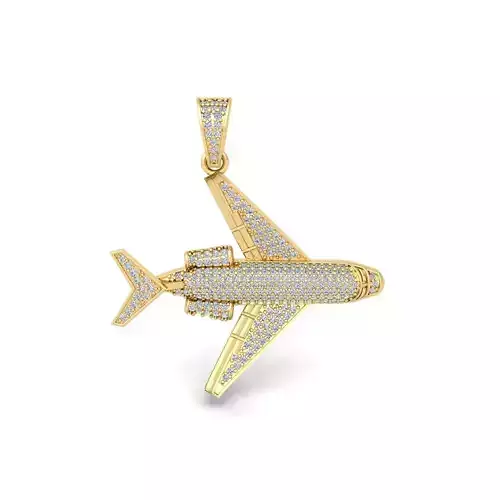 Air Plan Custom Pendent 3d Model And Render Detail