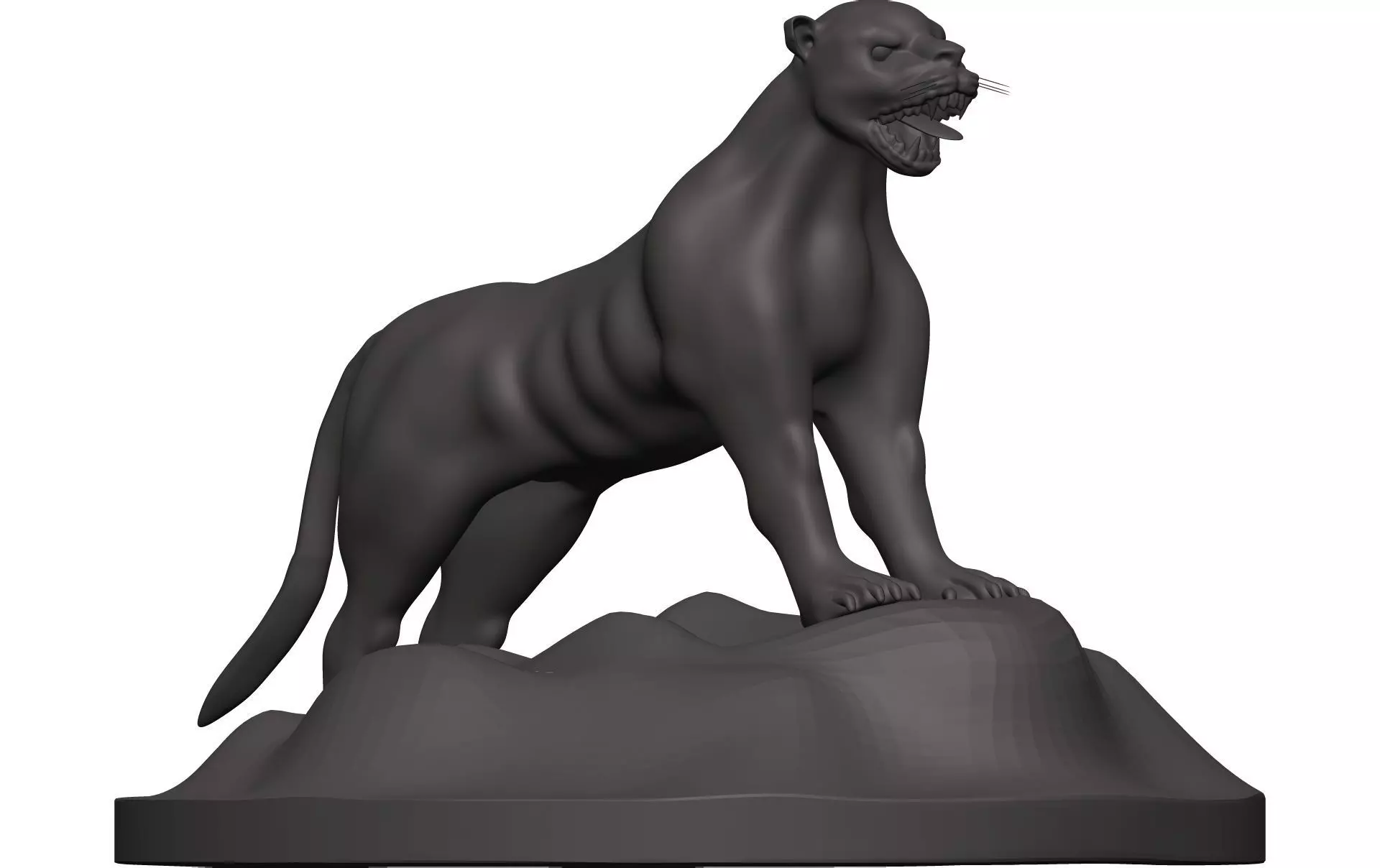 Florida Panther 3D model_0