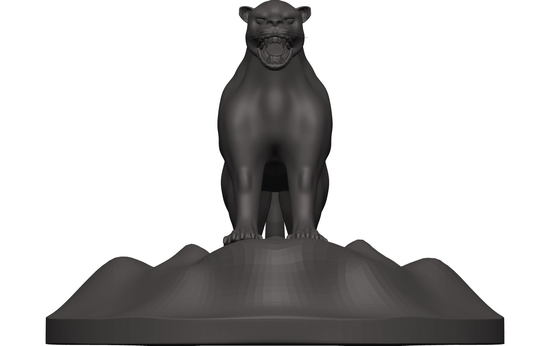 Florida Panther 3D model_1
