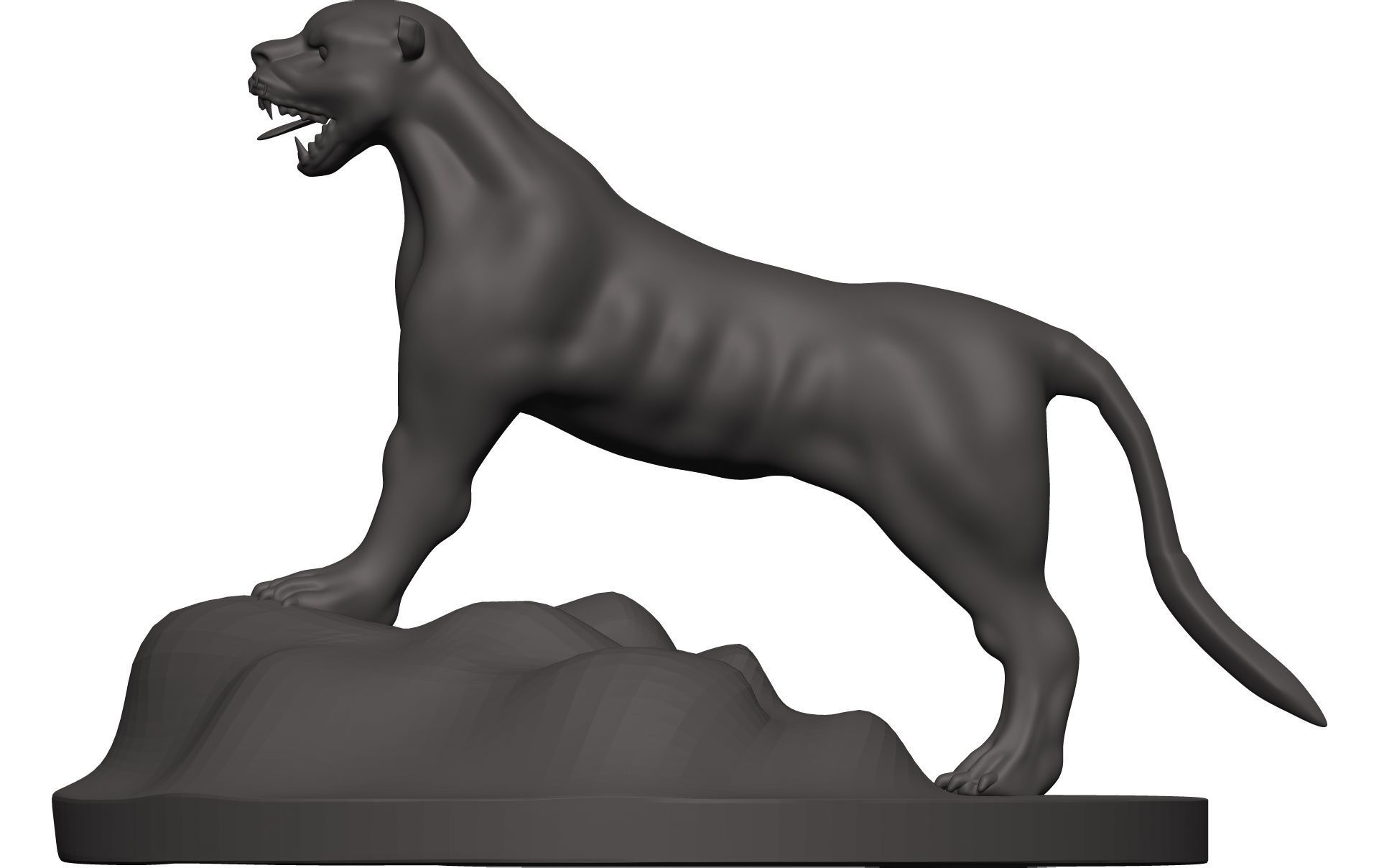 Florida Panther 3D model_3