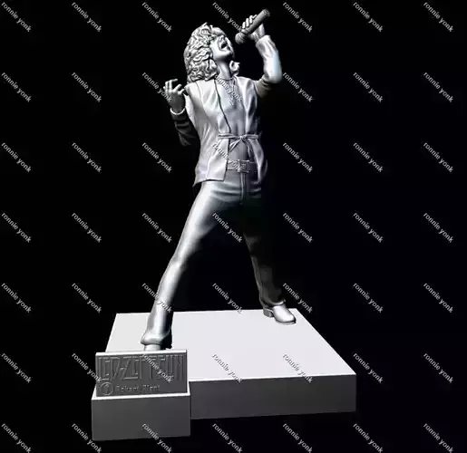 robert plant - Led zeppelin 3dprinting 3D print model