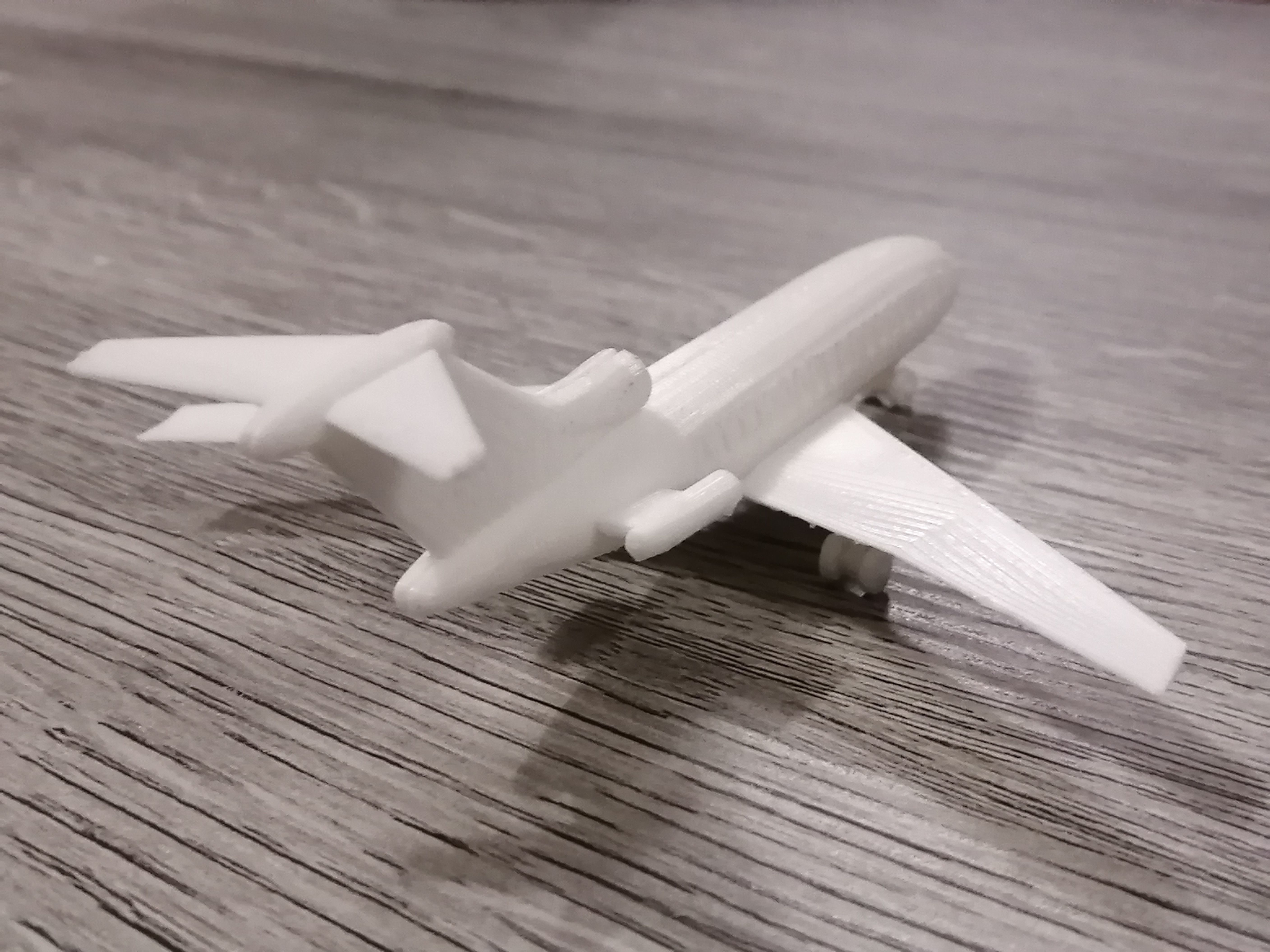 Buildable airplane 3D print model_5