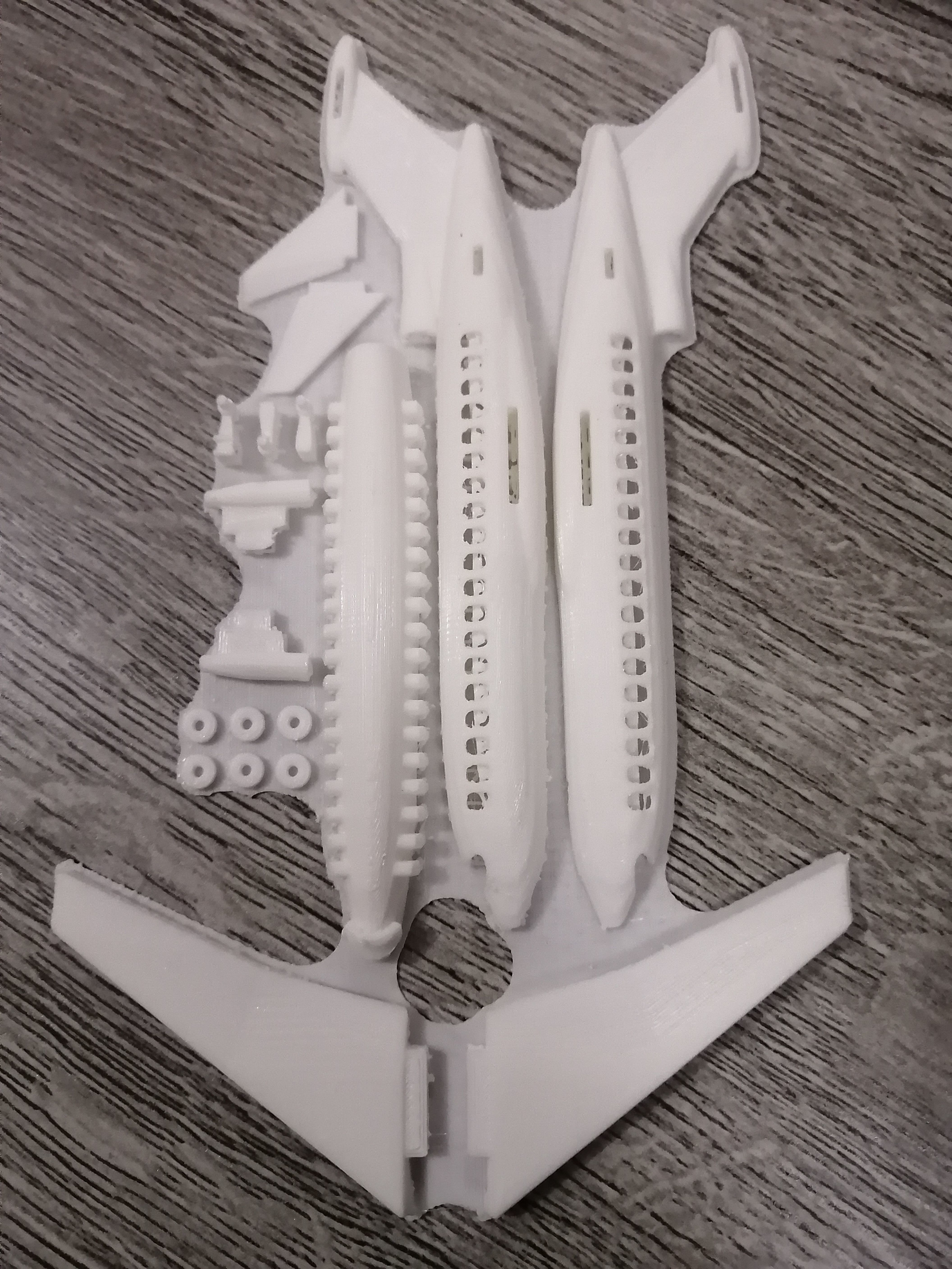 Buildable airplane 3D print model_2