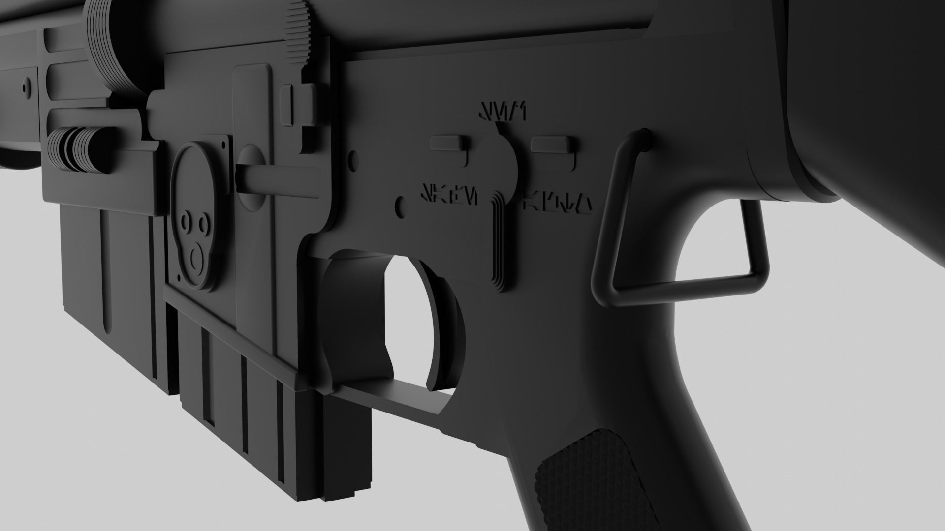 A280 Blaster Rifle 3D model_8