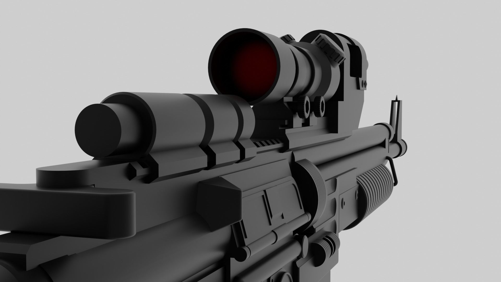 A280 Blaster Rifle 3D model_4