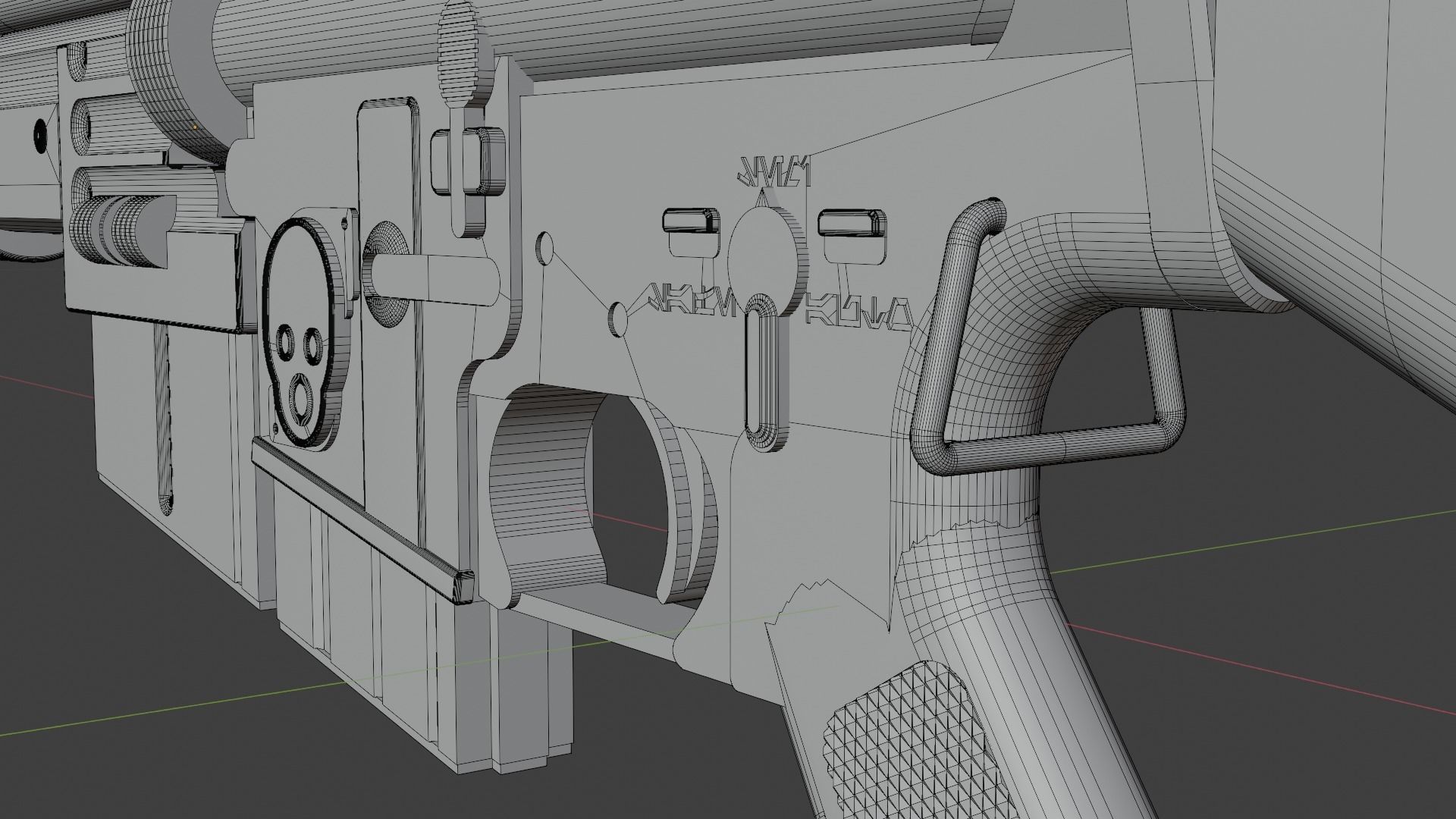 A280 Blaster Rifle 3D model_9