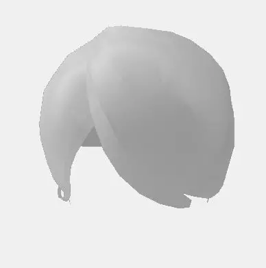 Hair for anime models Free 3D print model_0
