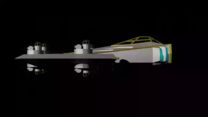 Hacan Destroyer 3D model