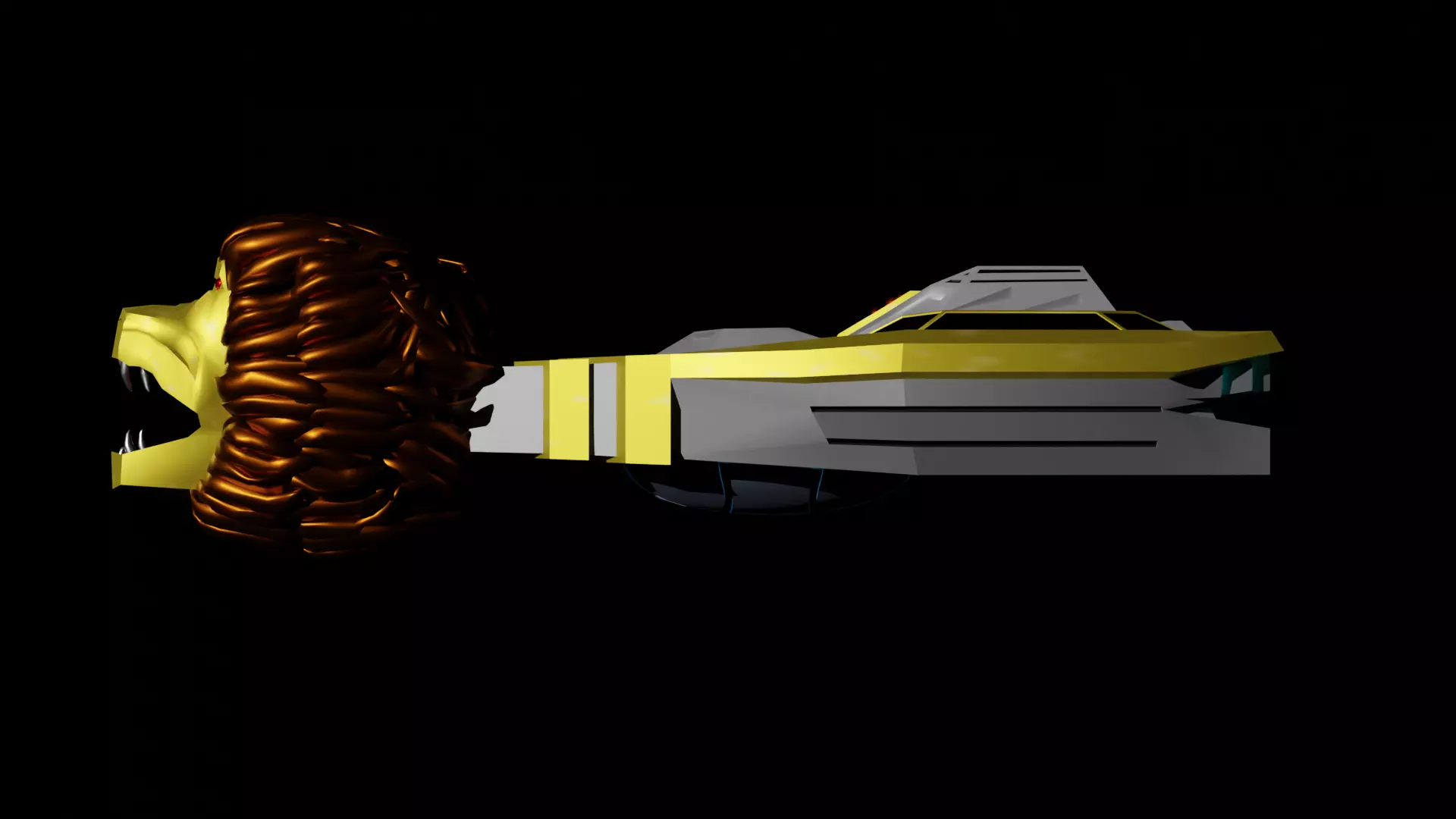 Hacan Cruiser 3D model