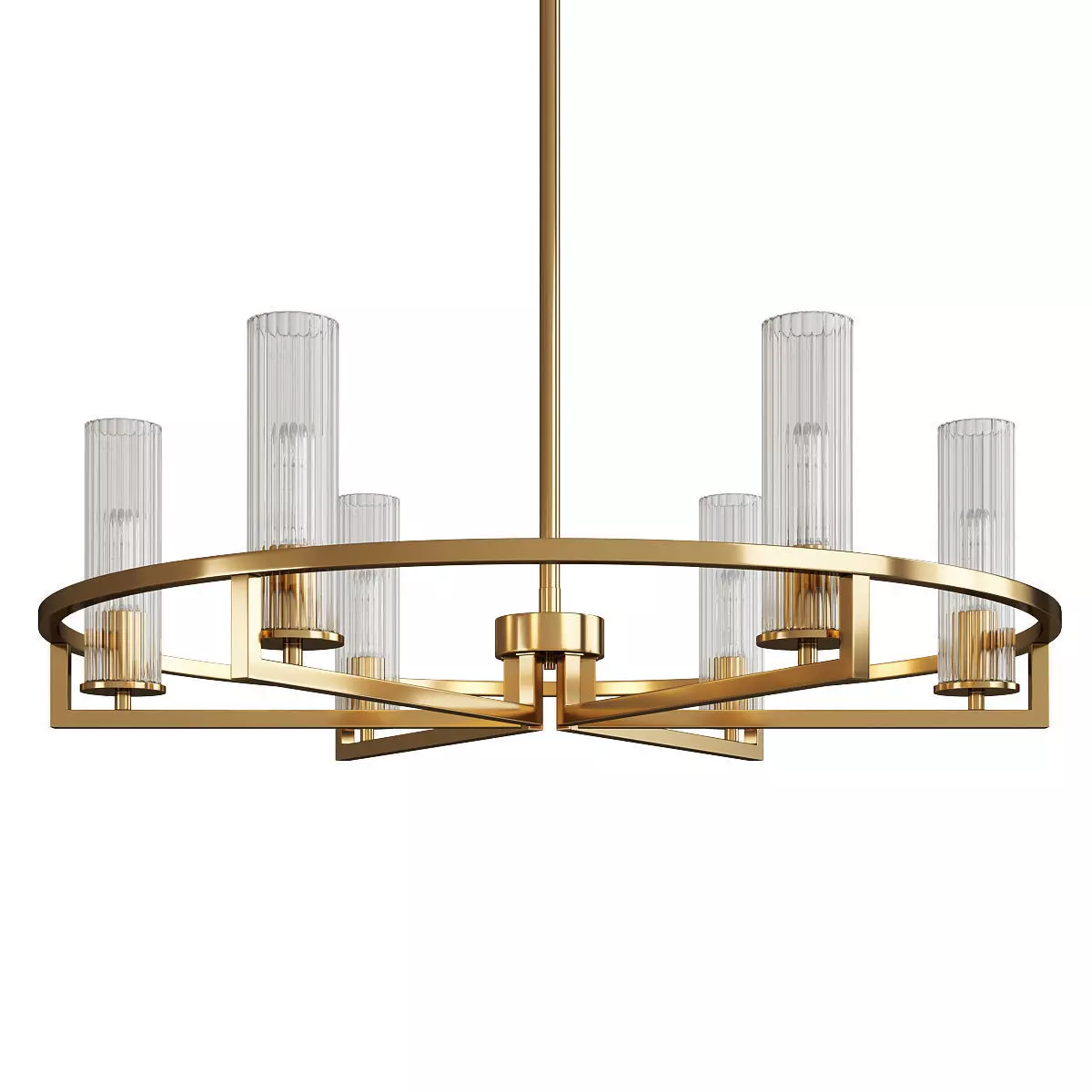 BOLTON CHANDELIER Low-poly 3D model