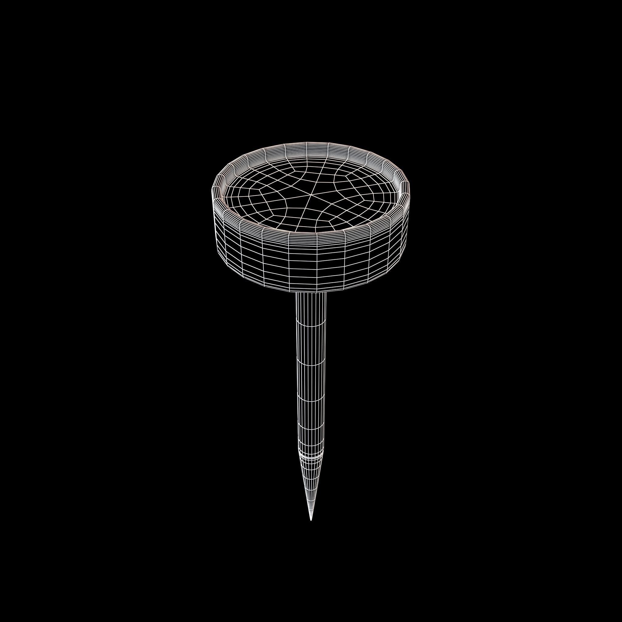 Country Pin Indonesia v1 001 Low-poly 3D model_4