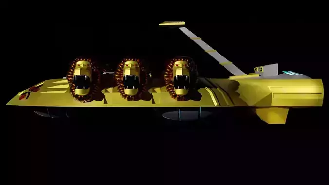 Hacan Dreadnaught 3D model