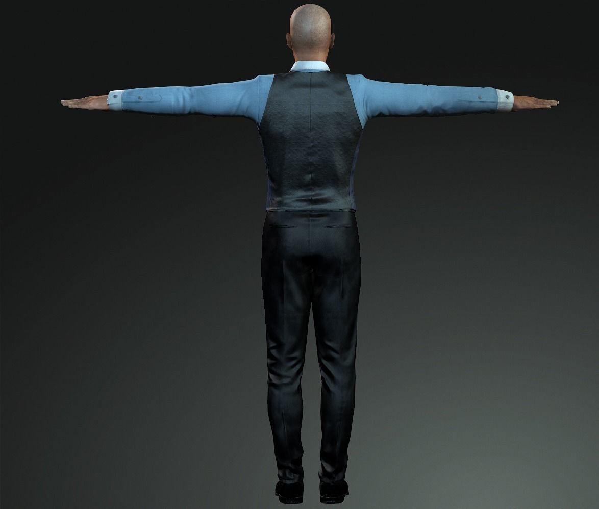 Male character 3D model_3