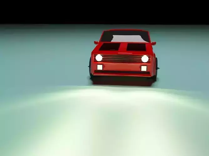 car for cartoon or games