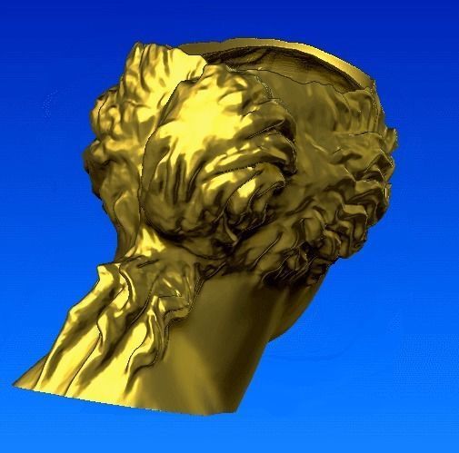Venus de milo flowerpot 3D print model_3