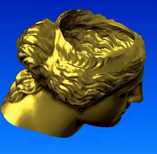 Venus de milo flowerpot 3D print model_5