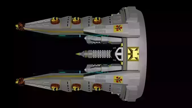 Hacan War Sun 3D model