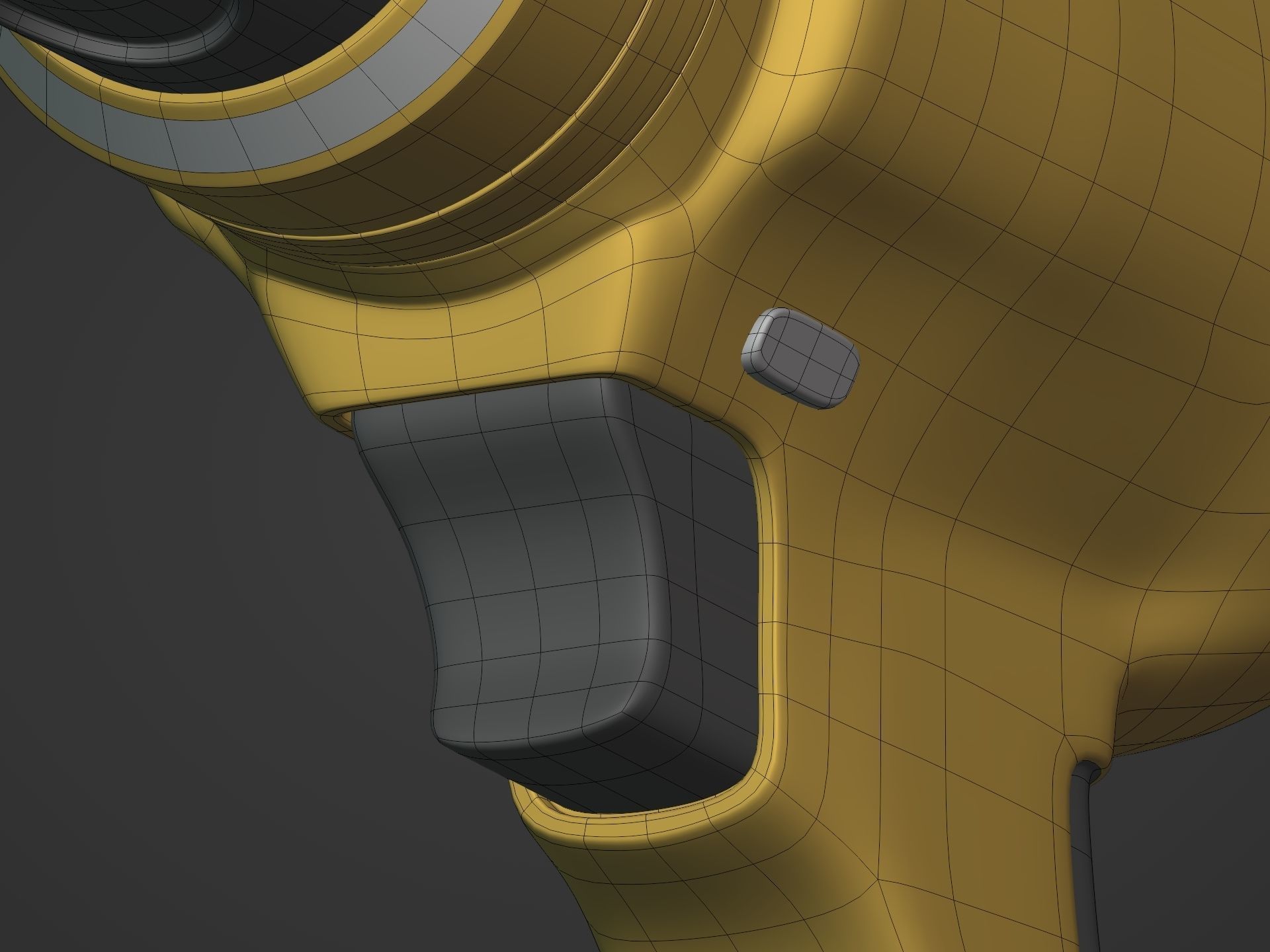 Cordless Drill Low-poly 3D model_18