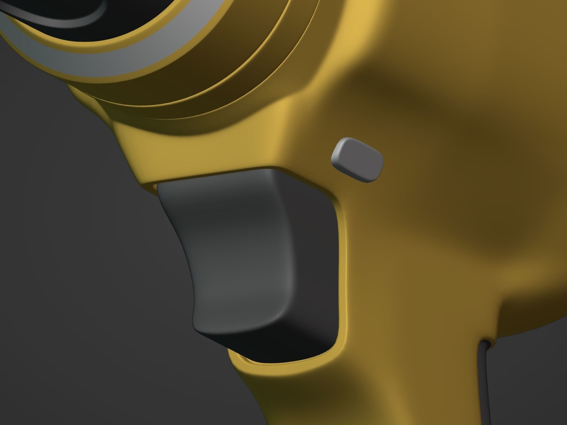 Cordless Drill Low-poly 3D model_17