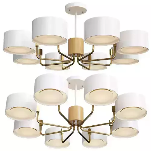 Modern Ceiling Light Wood Color of Macarons Bedroom 