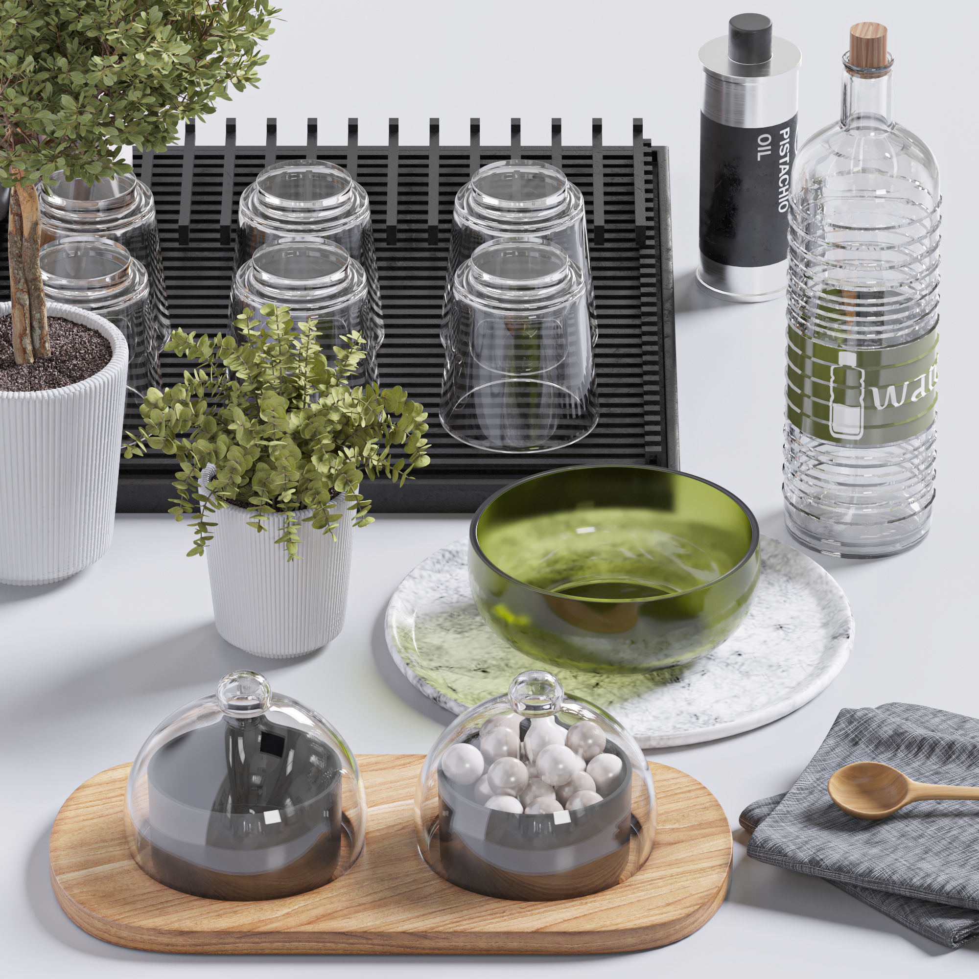 kitchen accessories032 3D model_2