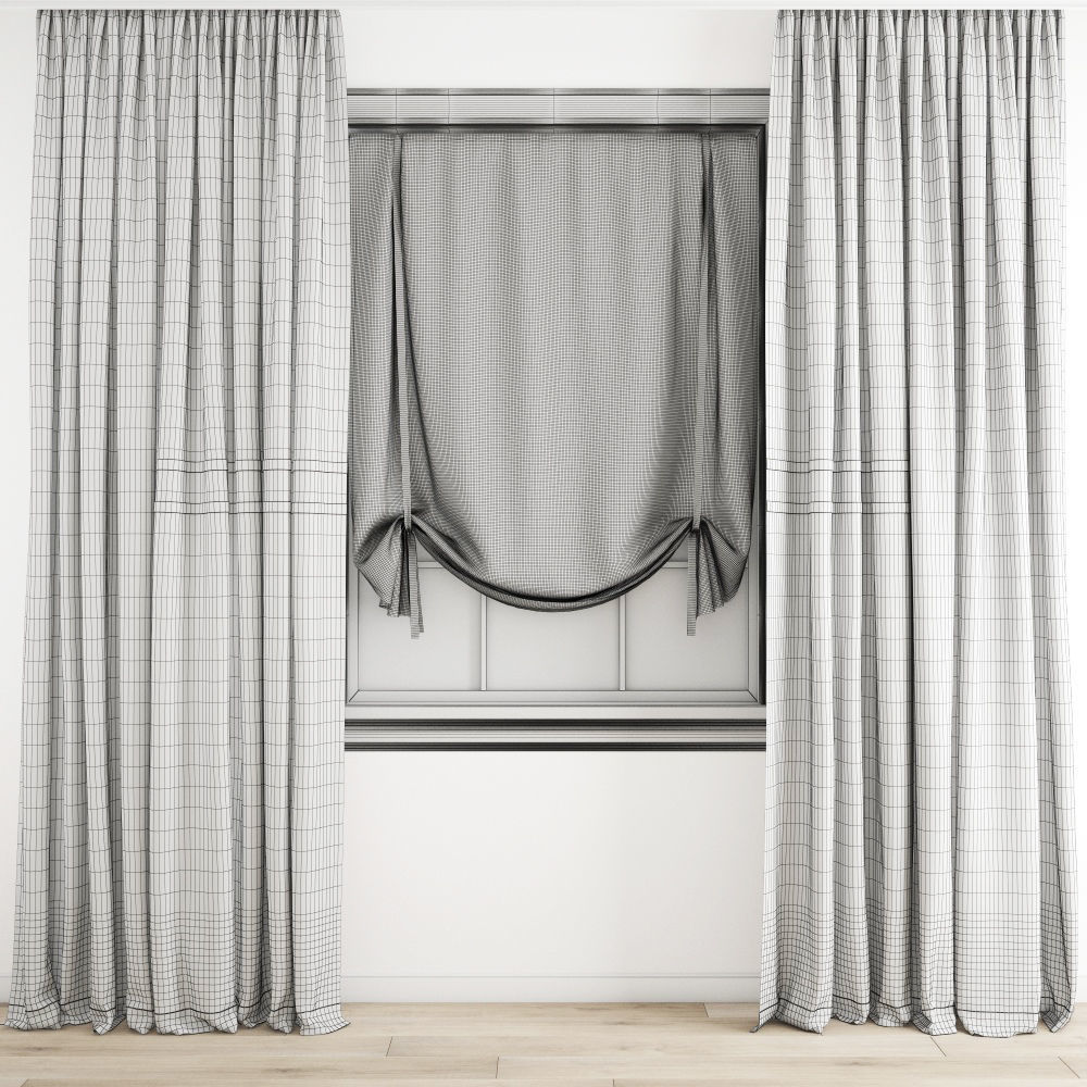 Curtain 276 3D model_3