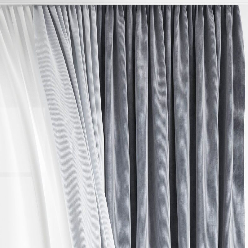 Curtain 277 Wind blowing effect 3 3D model_6