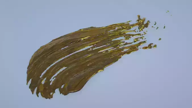 Paint Smear 3 3D model