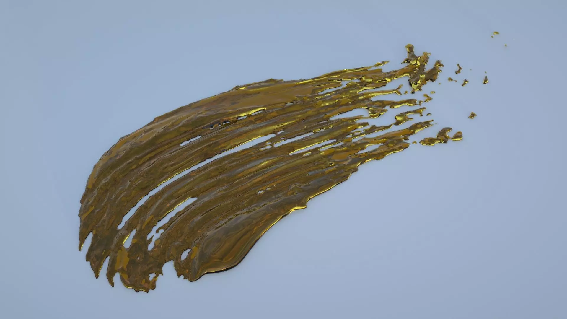 Paint Smear 3 3D model_0
